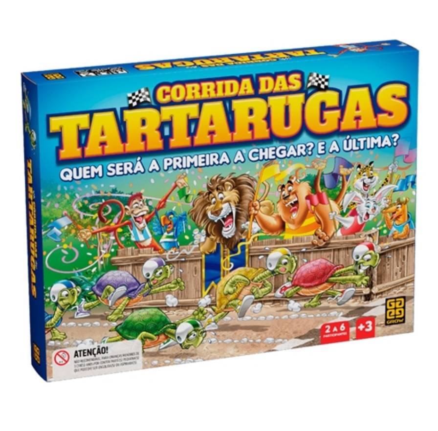 Jogo Corrida Das Tartarugas - Grow