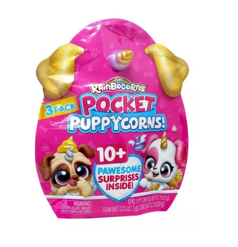 Rainbocorns Pocket Puppycorns Surpresa - Fun