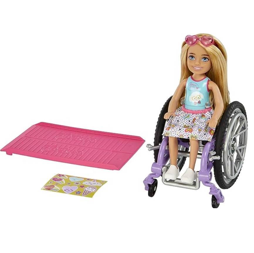 Boneca Chelsea Cadeira De Rodas - Mattel 