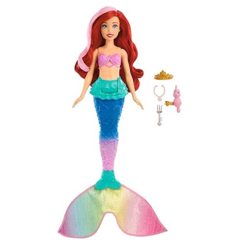Boneca Disney Princesa Ariel Cauda Mágica - Mattel 