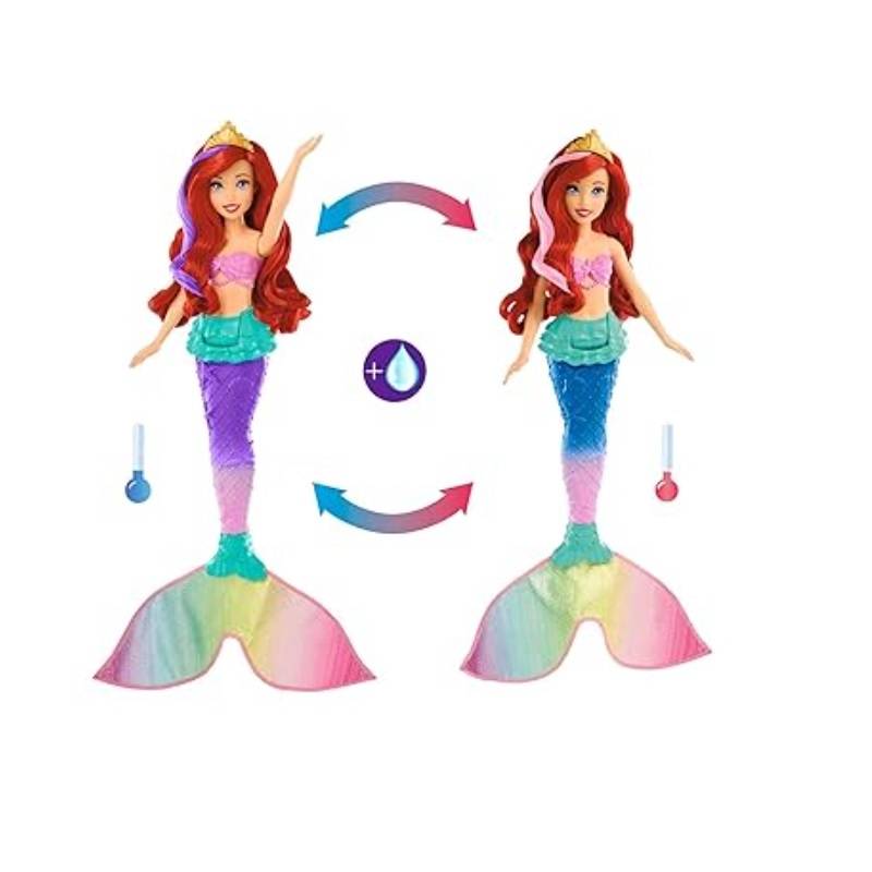Boneca Disney Princesa Ariel Cauda Mágica - Mattel 