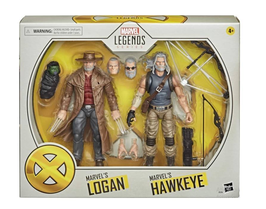 Marvel Legends Series Gavião Arqueiro e Logan - Hasbro