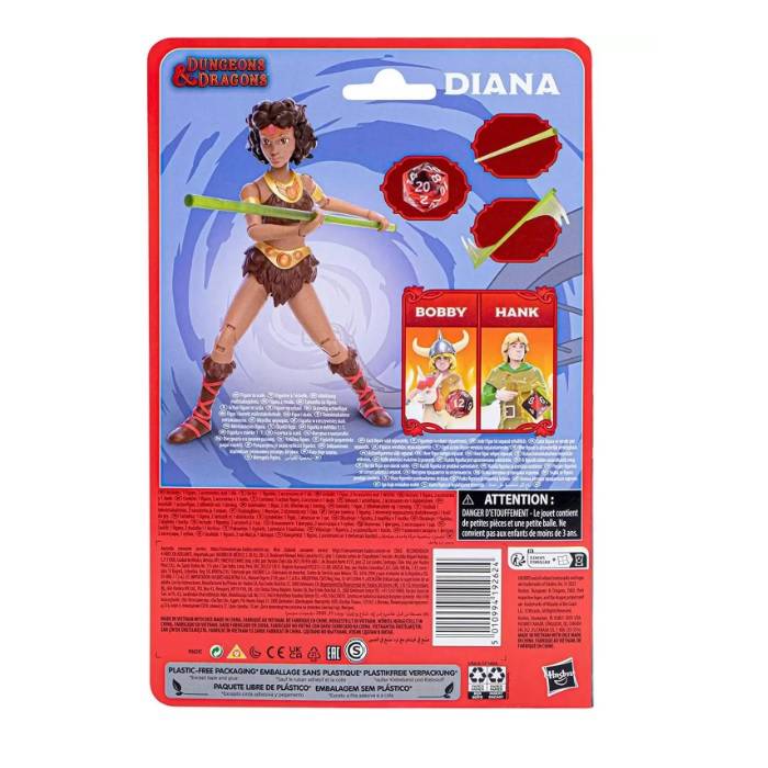 Boneca Diana Caverna do Dragão - Hasbro