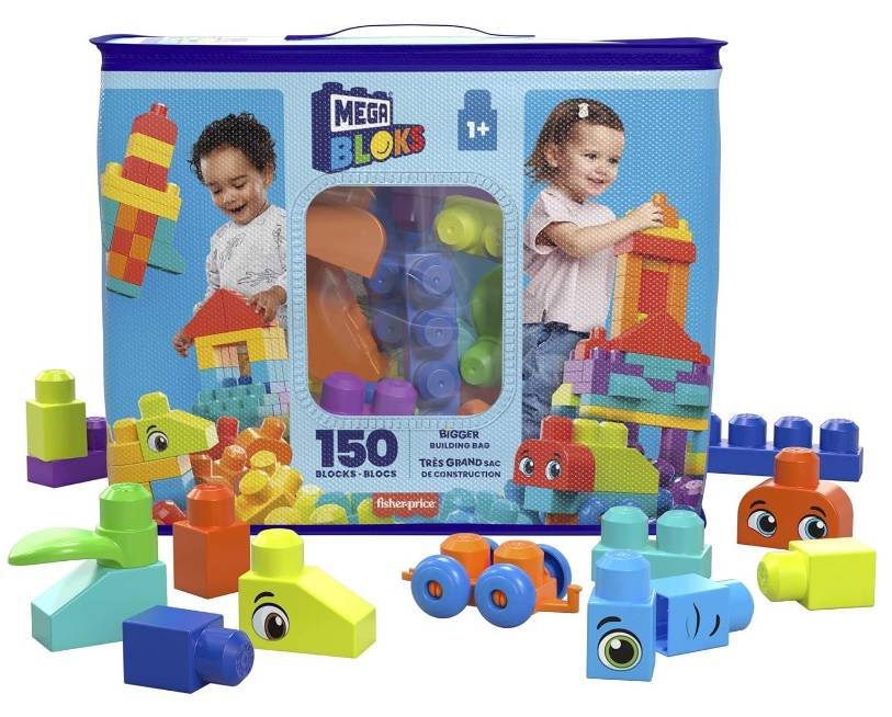 Mega Bloks Saco 150 Peças - Fisher Price
