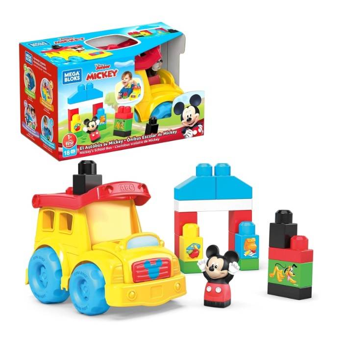 Mega Bloks Ônibus Do Mickey - Mattel