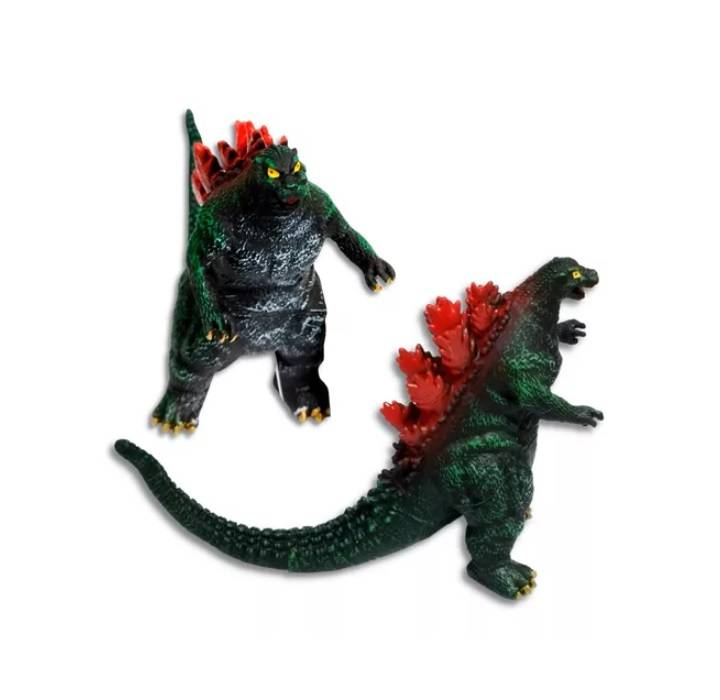 Boneco Godzilla De Borracha Pequeno Com Som - ToyKing