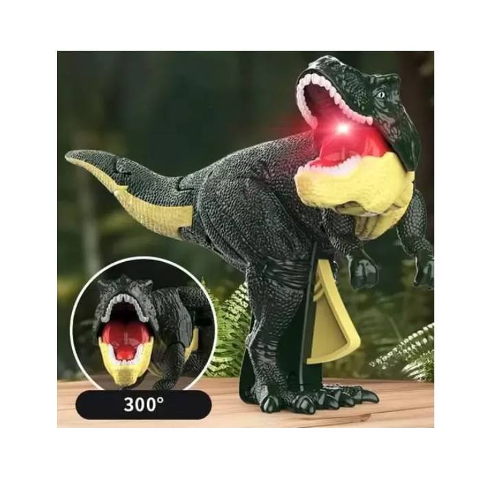 Dinossauro Articulado Com Luz, Som e Movimentos - ToyKing