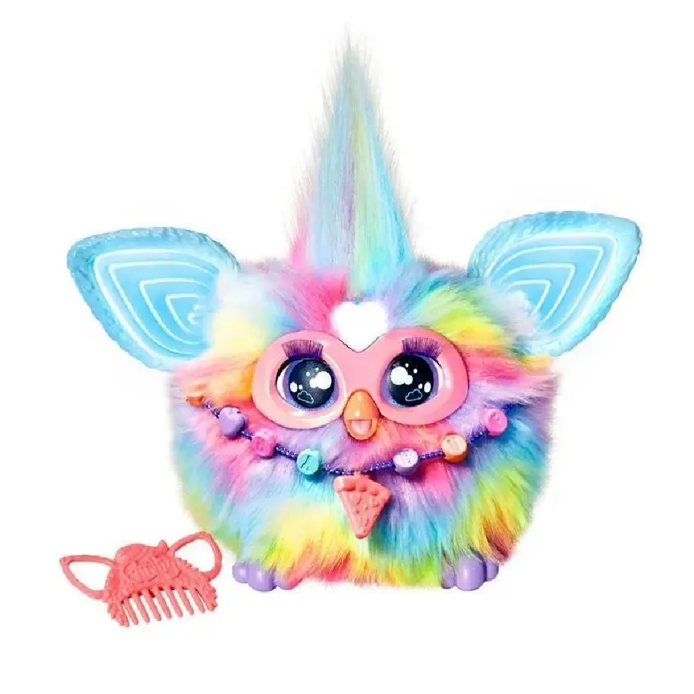 Furby Tie Dye Pelúcia Interativa - Hasbro - BRINKEDO LEGAL