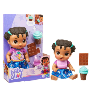 Baby Alive Guloseimas Mágicas Negra - Hasbro