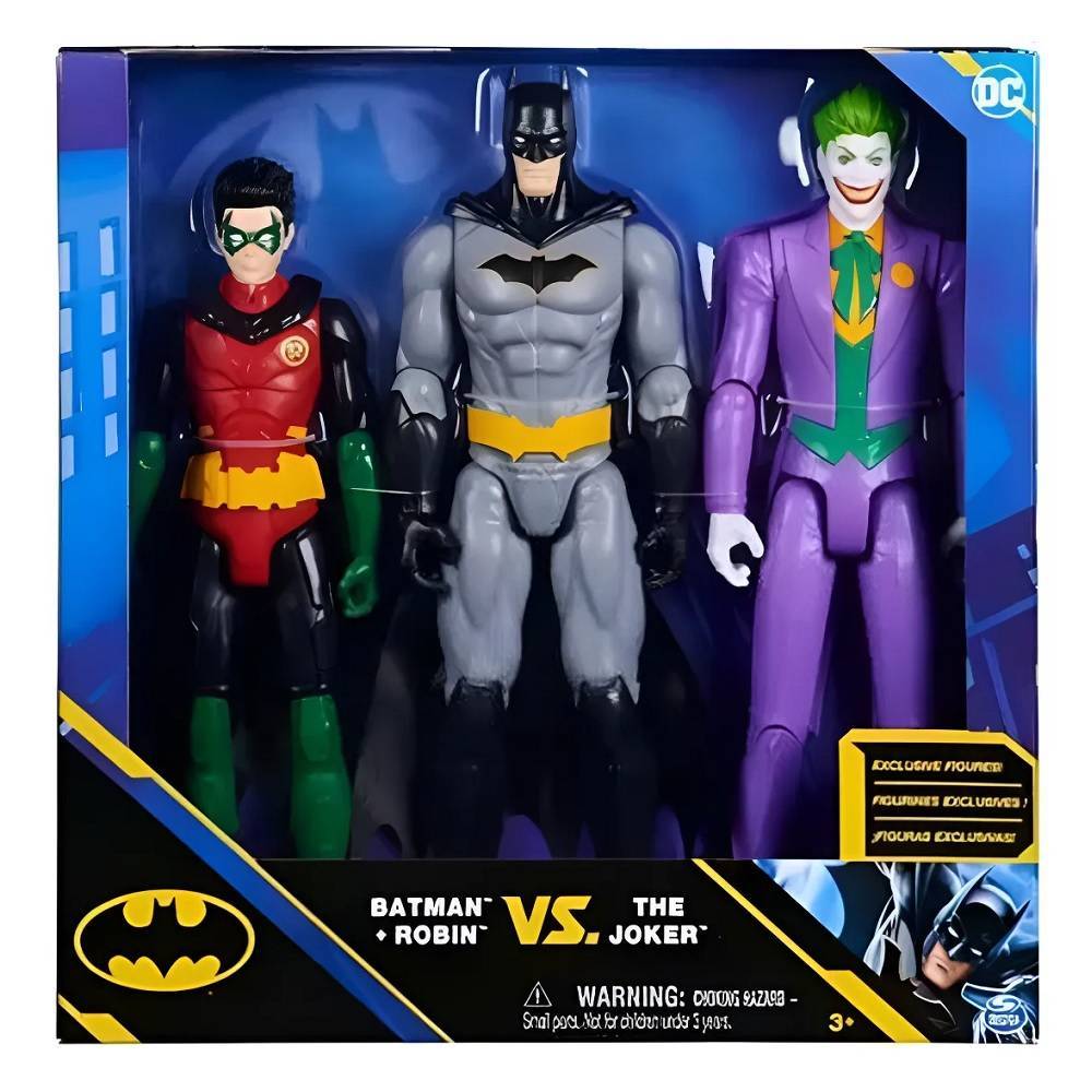 Conjunto Batman E Robin vs Coringa - Sunny