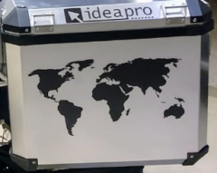 ADESIVO MAPA MUNDI - MALA LATERAL
