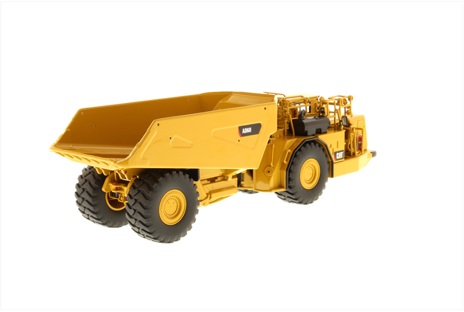 Miniatura Caminhão Articulado Subterrâneo Caterpillar Modelo AD60 Escala 1:50 - 85516