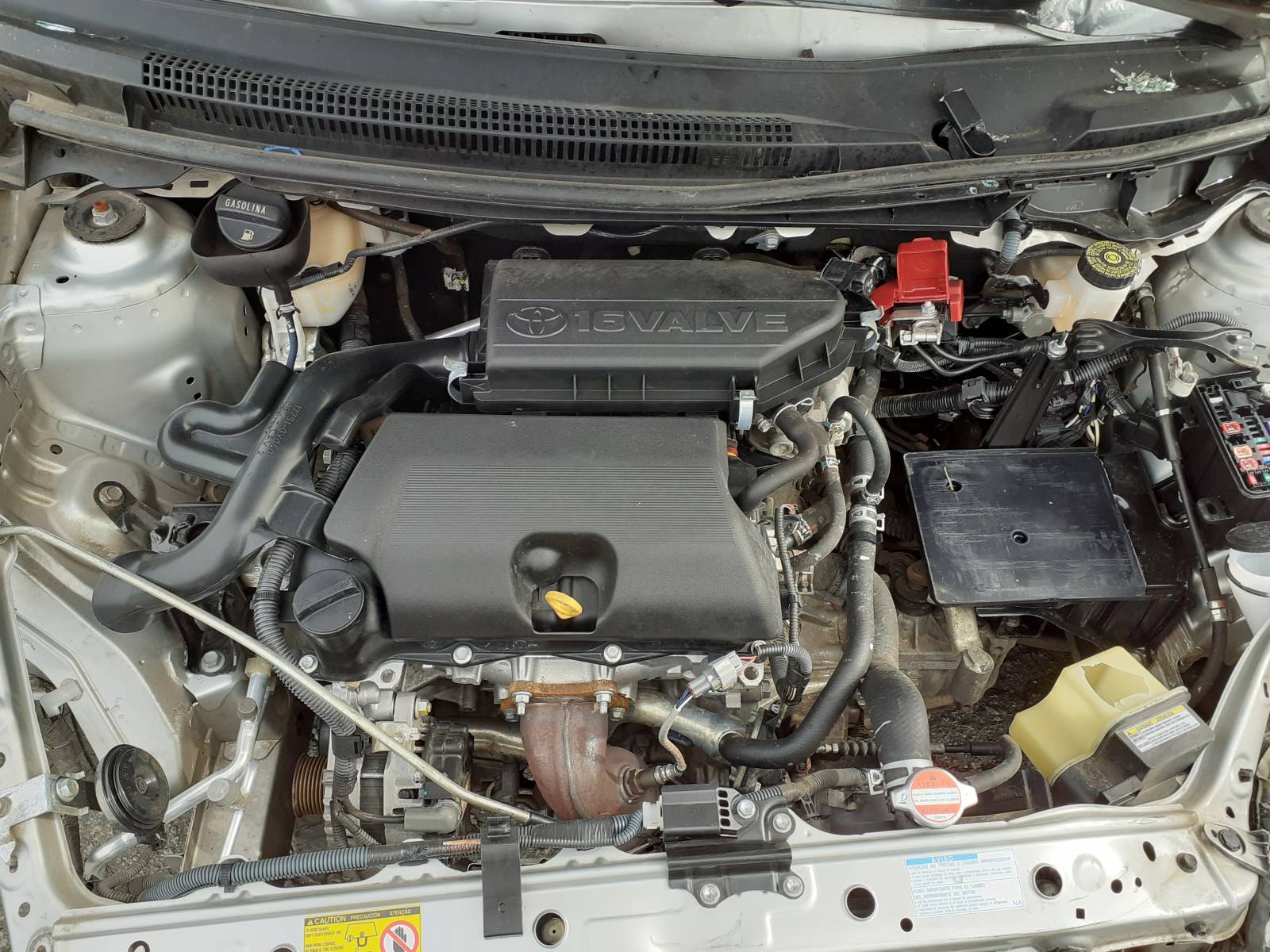 Motor-2NR-FBE-TOYOTA ETIOS 1.5 16v 16/16 - MRX Auto Peças 