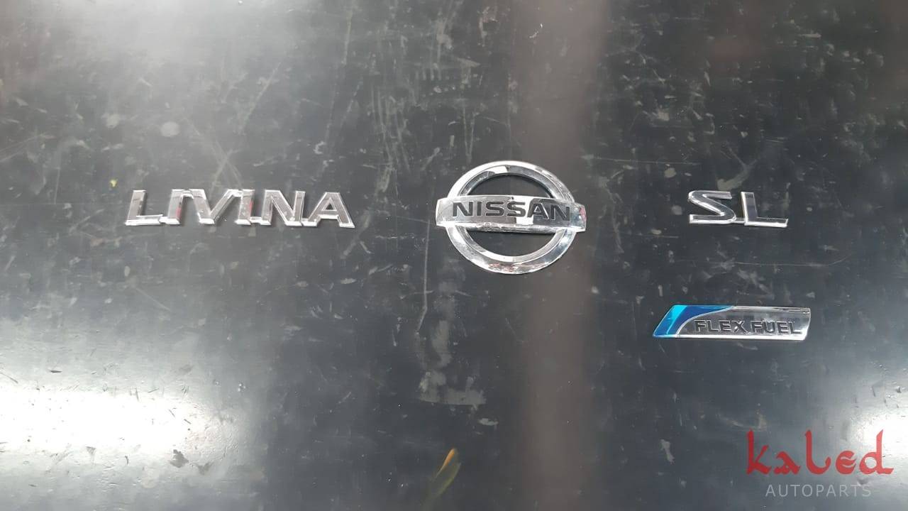 Conjunto emblemas da tampa do porta malas do Nissan Livina - Kaled Auto Parts