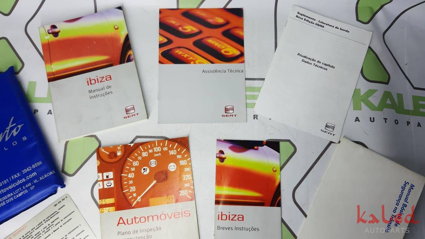 Conjunto manual proprietário Seat Ibiza 2000 em diante - Kaled Auto Parts