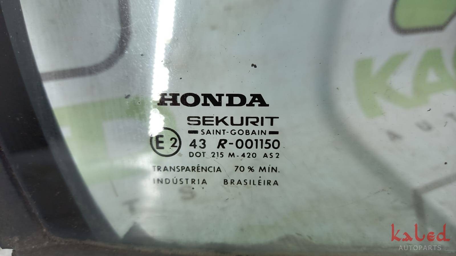 Vidro Fixo Traseiro Direito Honda Civic 96-2000