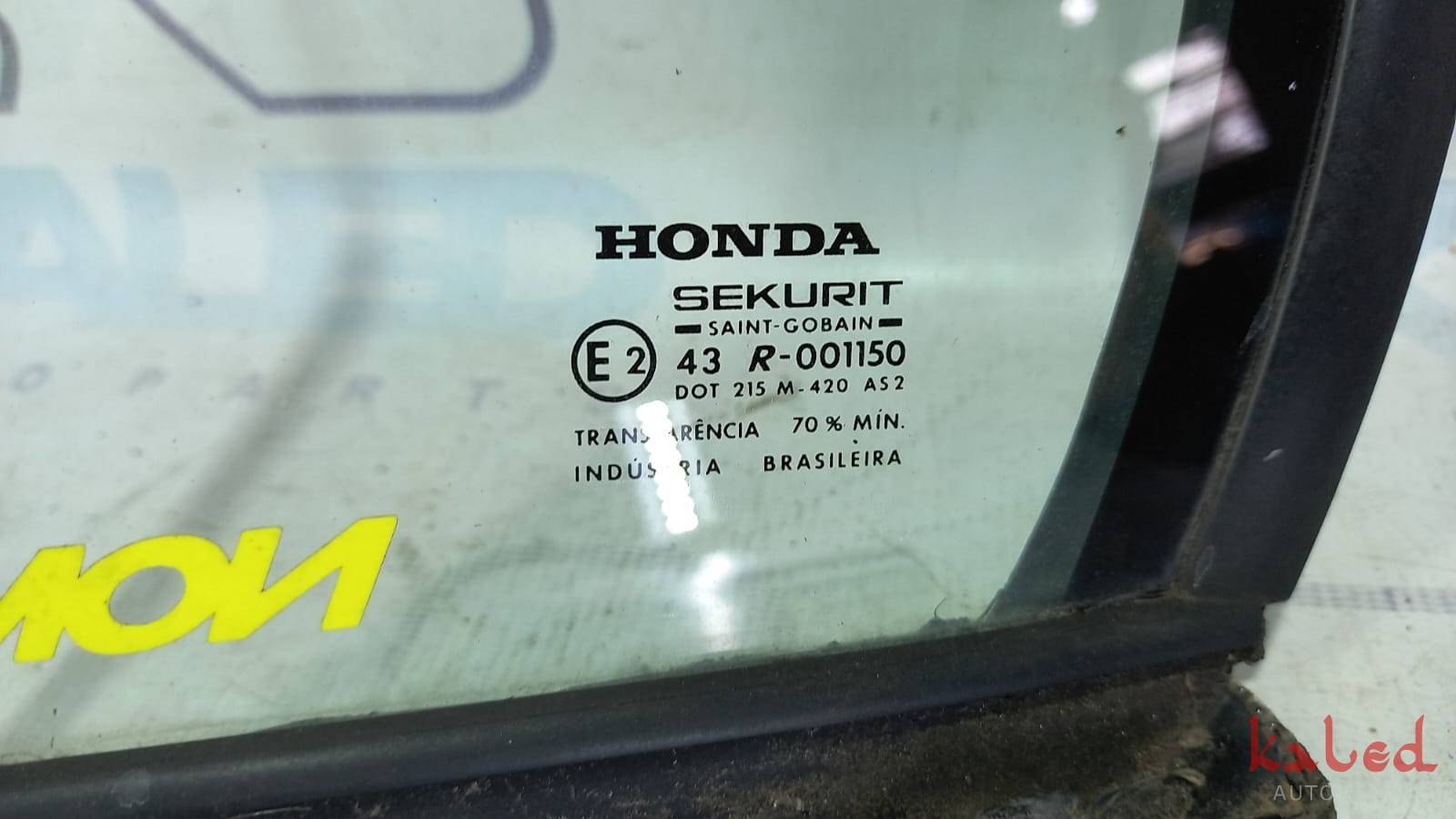 Vidro Fixo Traseiro Esquerdo Honda Civic 96-00