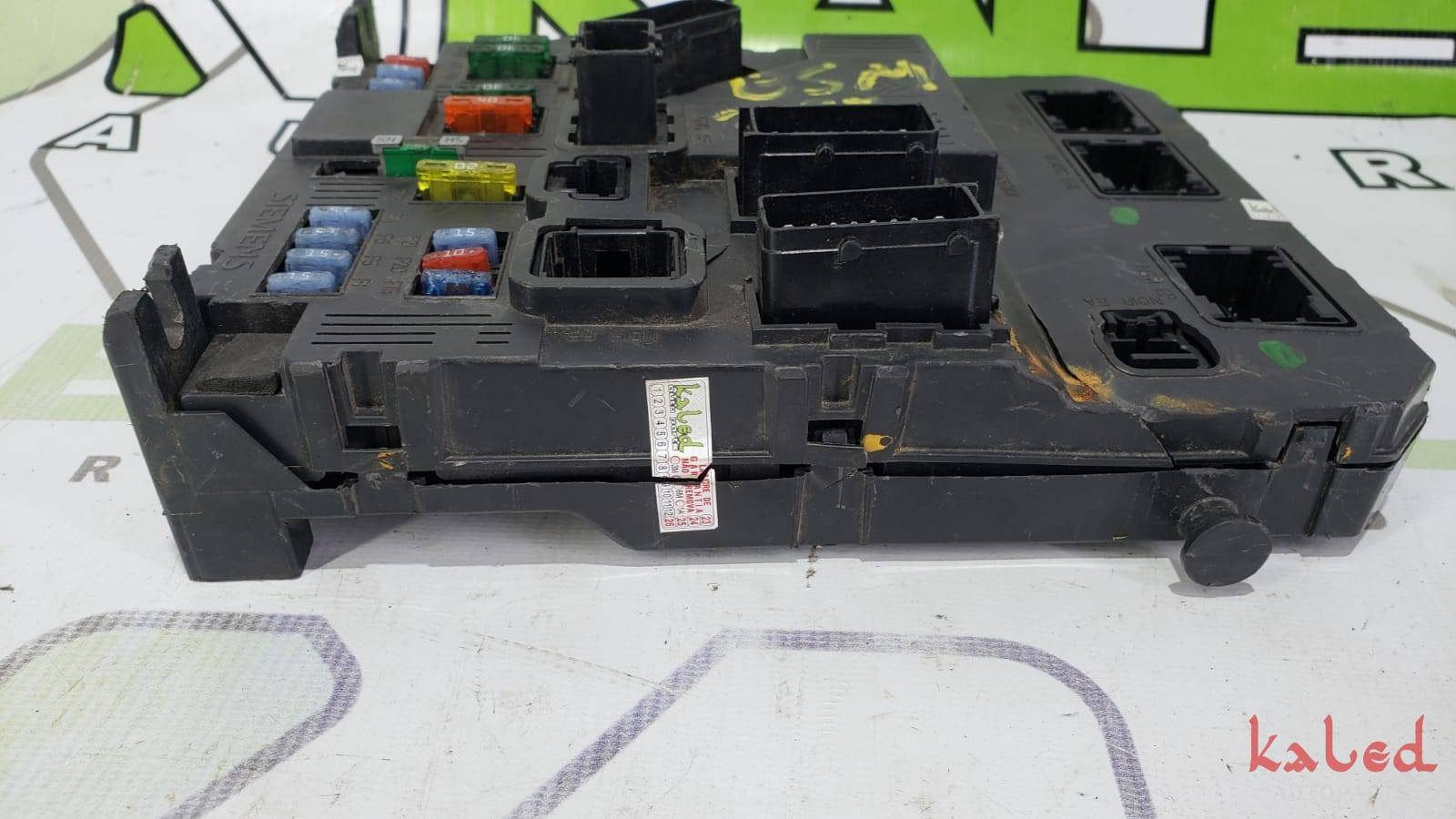 Módulo BSI Peugeot 207 1.4 flex 2010 c/detalhe