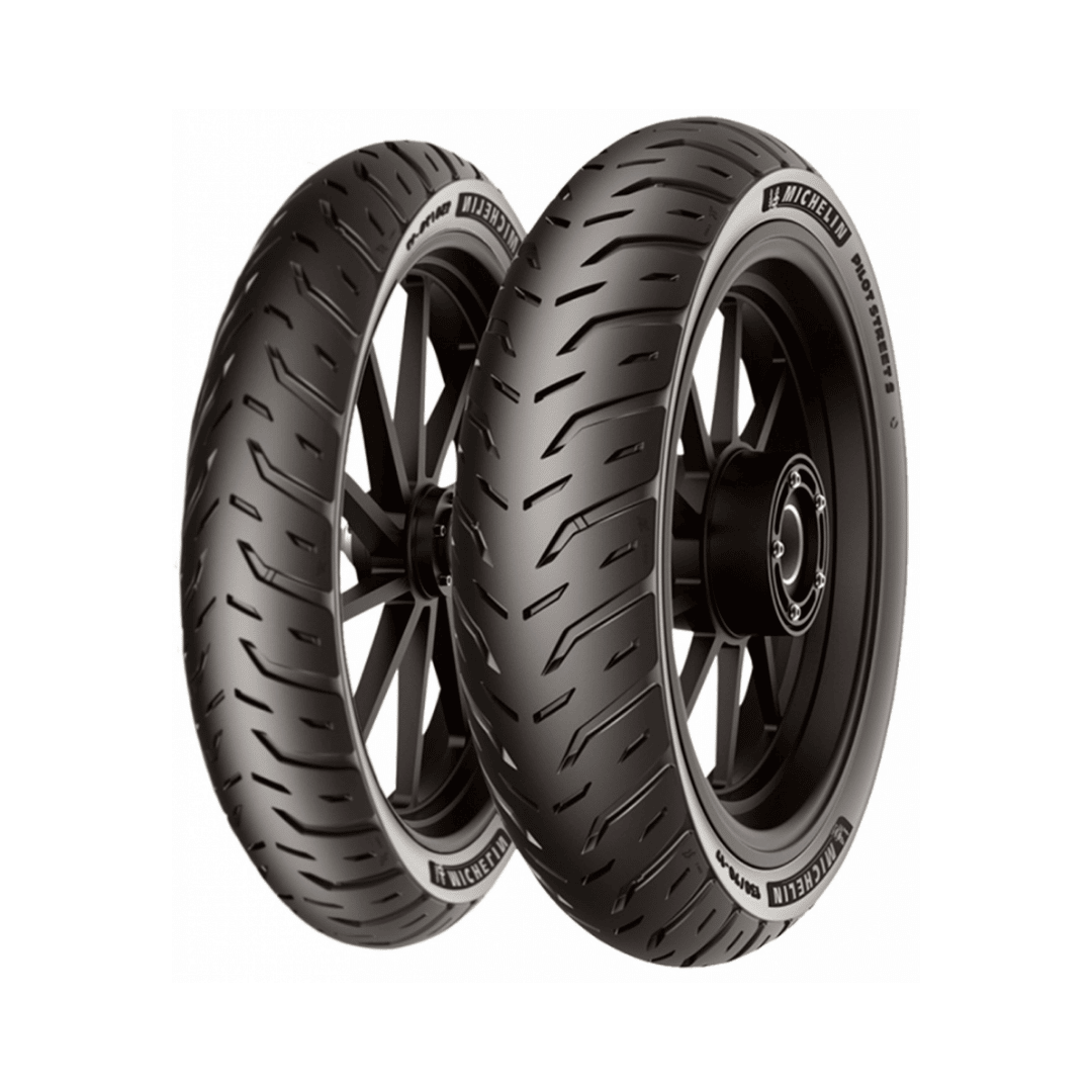Par de Pneus Michelin Pilot Street 2 - 110/70-17 + 140/70-17