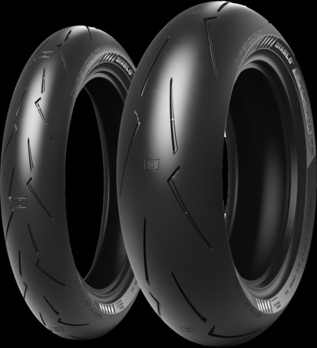 Combo de Pneus Pirelli Diablo Supercorsa SP V4 120/70-17 + 1