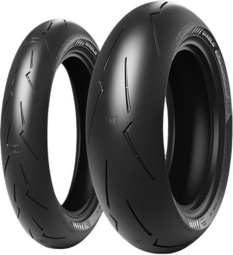 Combo de Pneus Pirelli Diablo Supercorsa SP V4 120/70-17 + 1