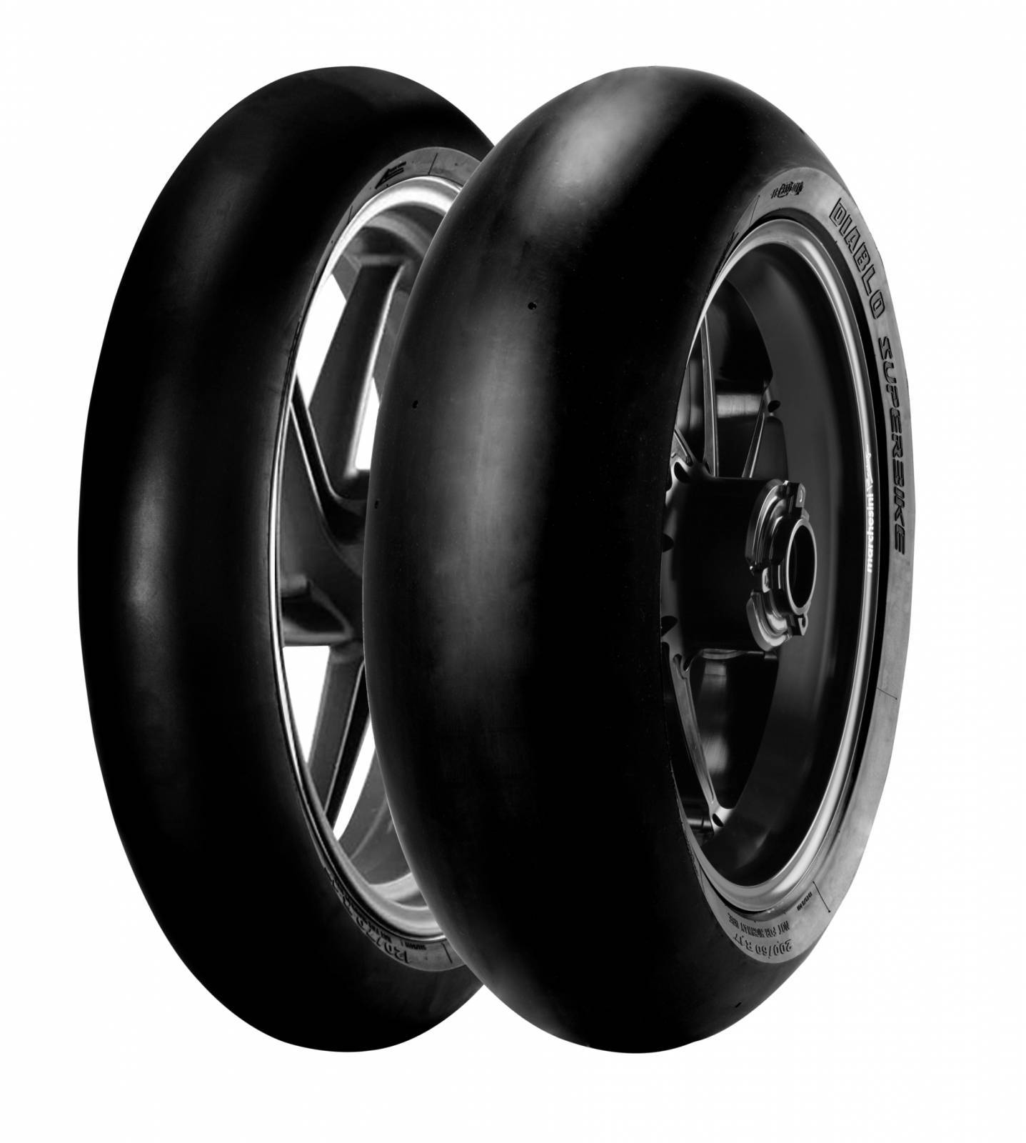 Combo de Pneus Pirelli Diablo Superbike Slick 110/70-17 SC1