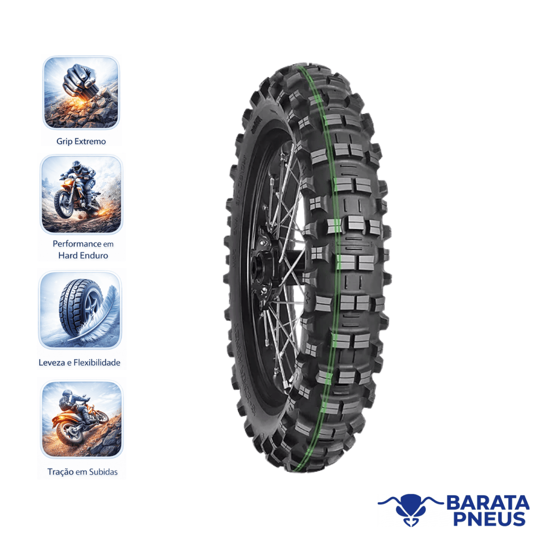 Pneu Mitas-Terra Force EX MH 110/100-18 64M SUPER LIGHT - BARATA PNEUS