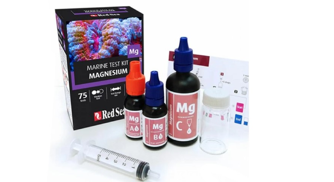RED SEA MARINE Teste KIT MAGNESIUM (MG) - 75 TESTES