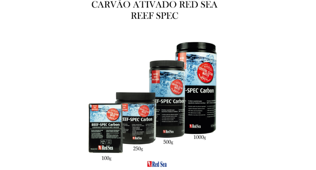 RED SEA REEF SPEC Carvão Ativado  100G (200ML)