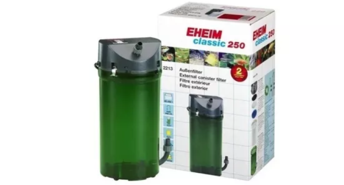 Filtro Canister Eheim Classic 250 440lh P Aquario - Aquamazing