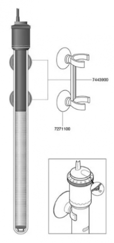 Termostato Eheim 300w Para Aquario De Ate 1000l 127v
