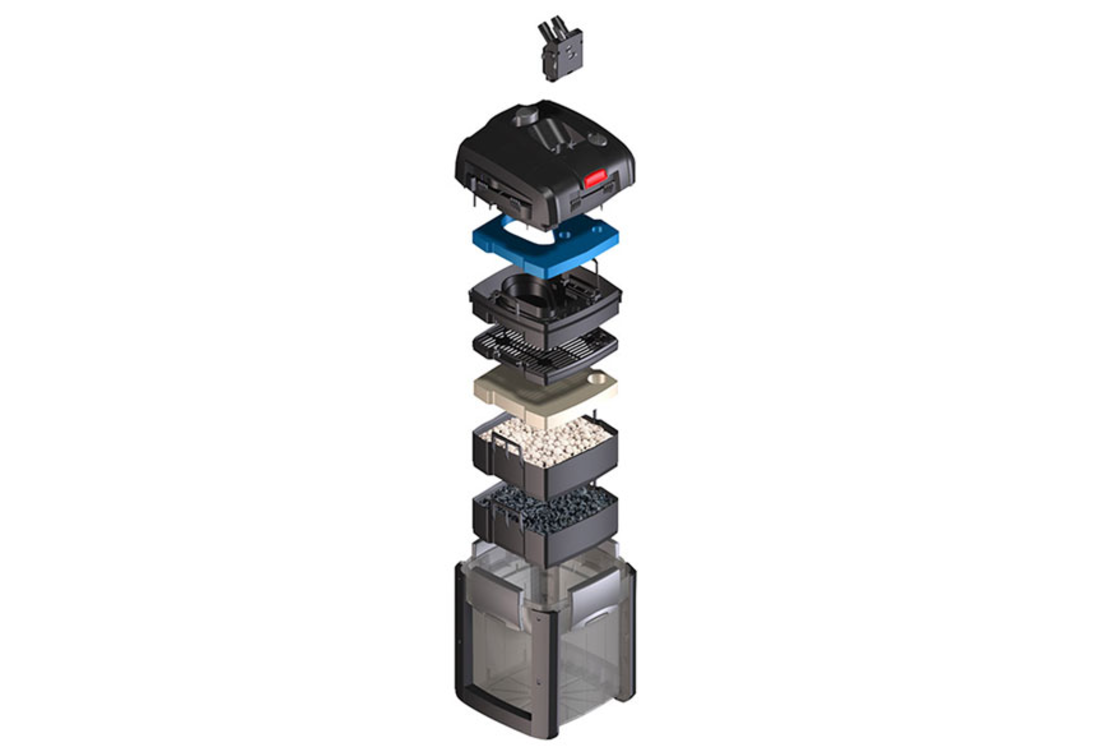 EHEIM professionel 4+ フィルター Filtro Canister EHEIM professionel 4+ 350 1050L/H - Aquamazing