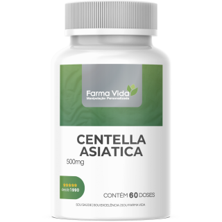 Centella Asiatica 500mg - 60 Doses
