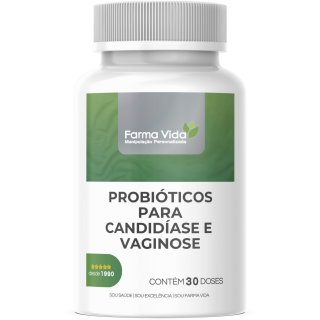Probióticos para Candidíase e Vaginose - 30 Doses