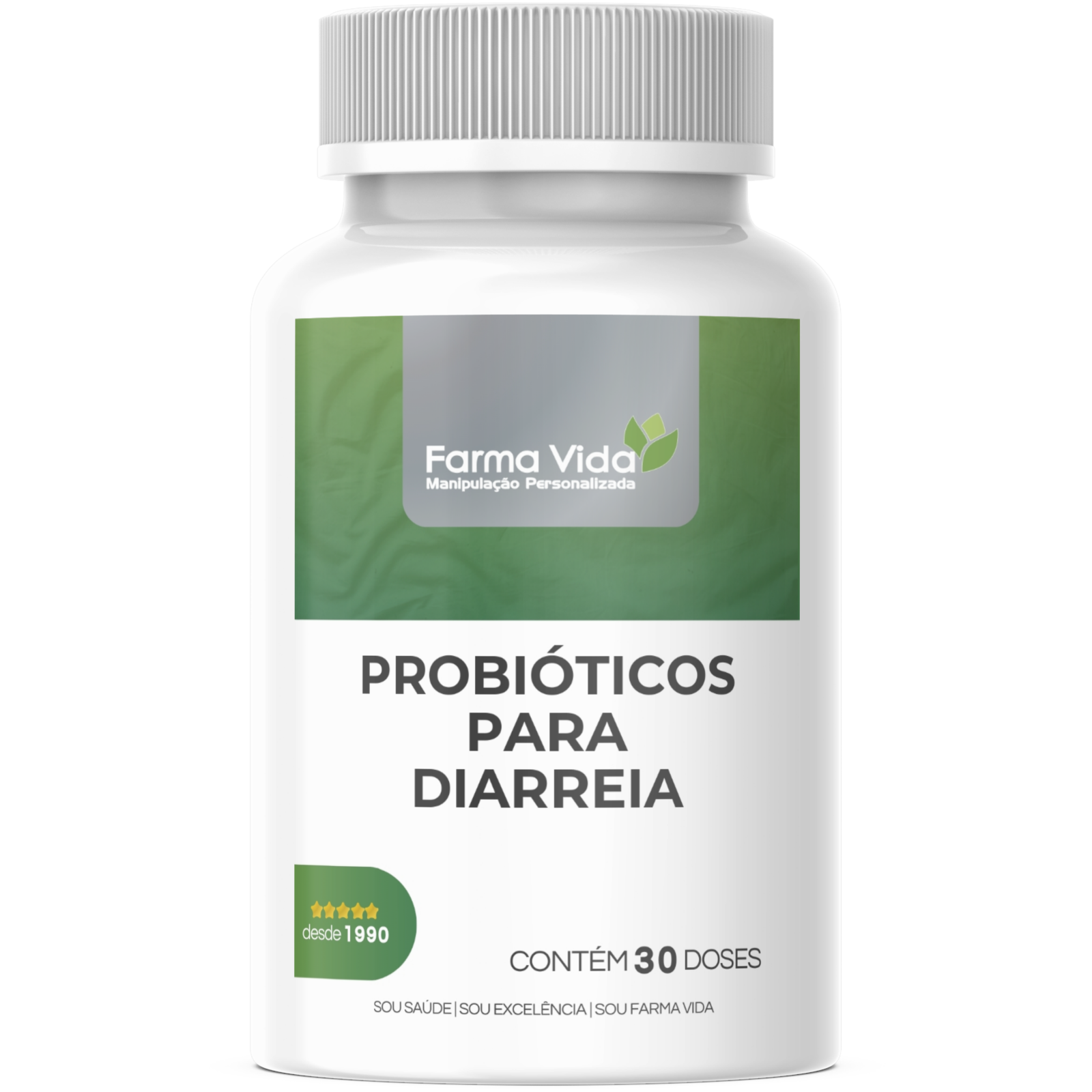 Probióticos para Diarreia - 30 Doses