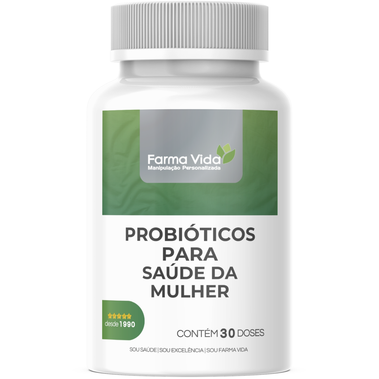 Probióticos para Saúde da Mulher - 30 Doses