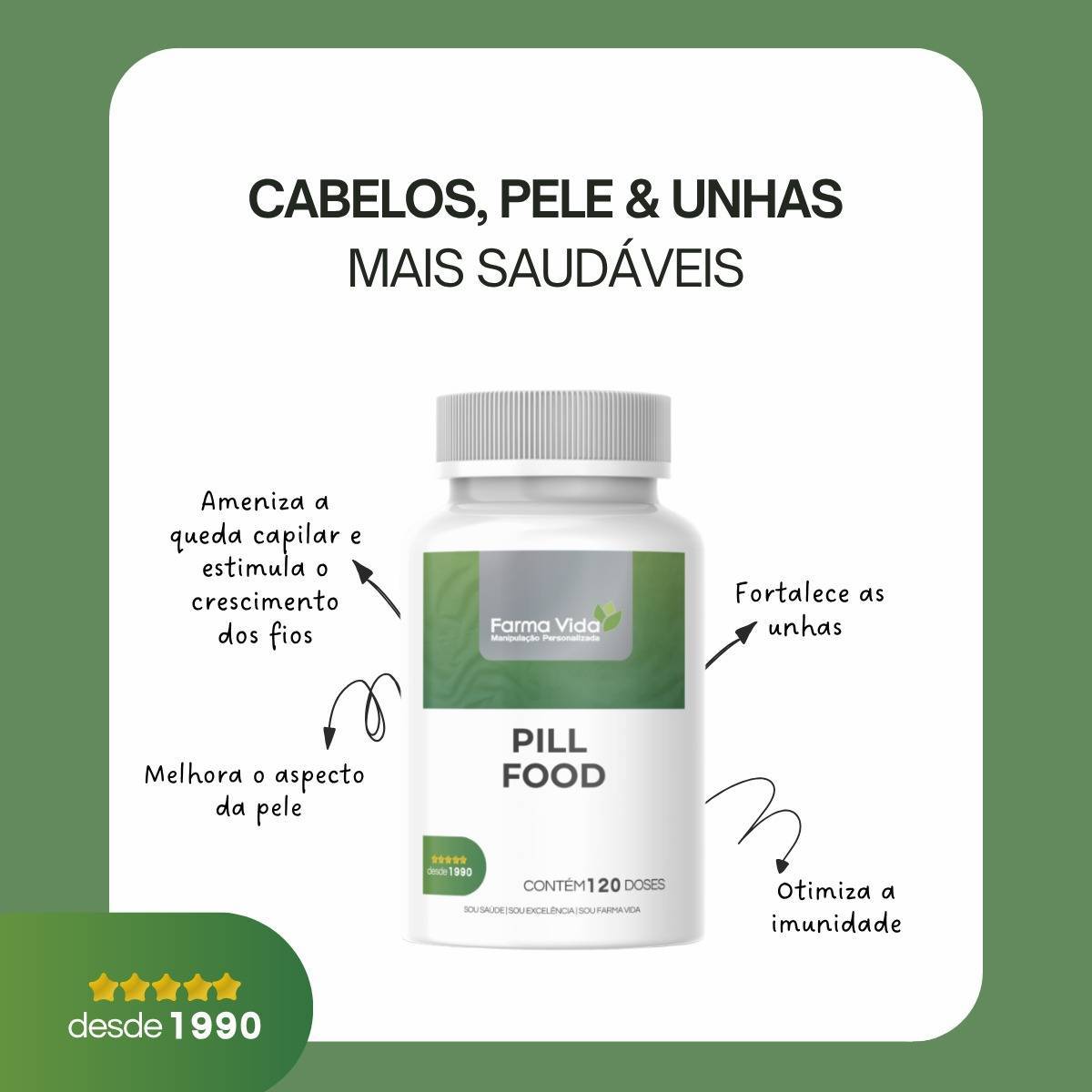 Pill Food - 120 Doses
