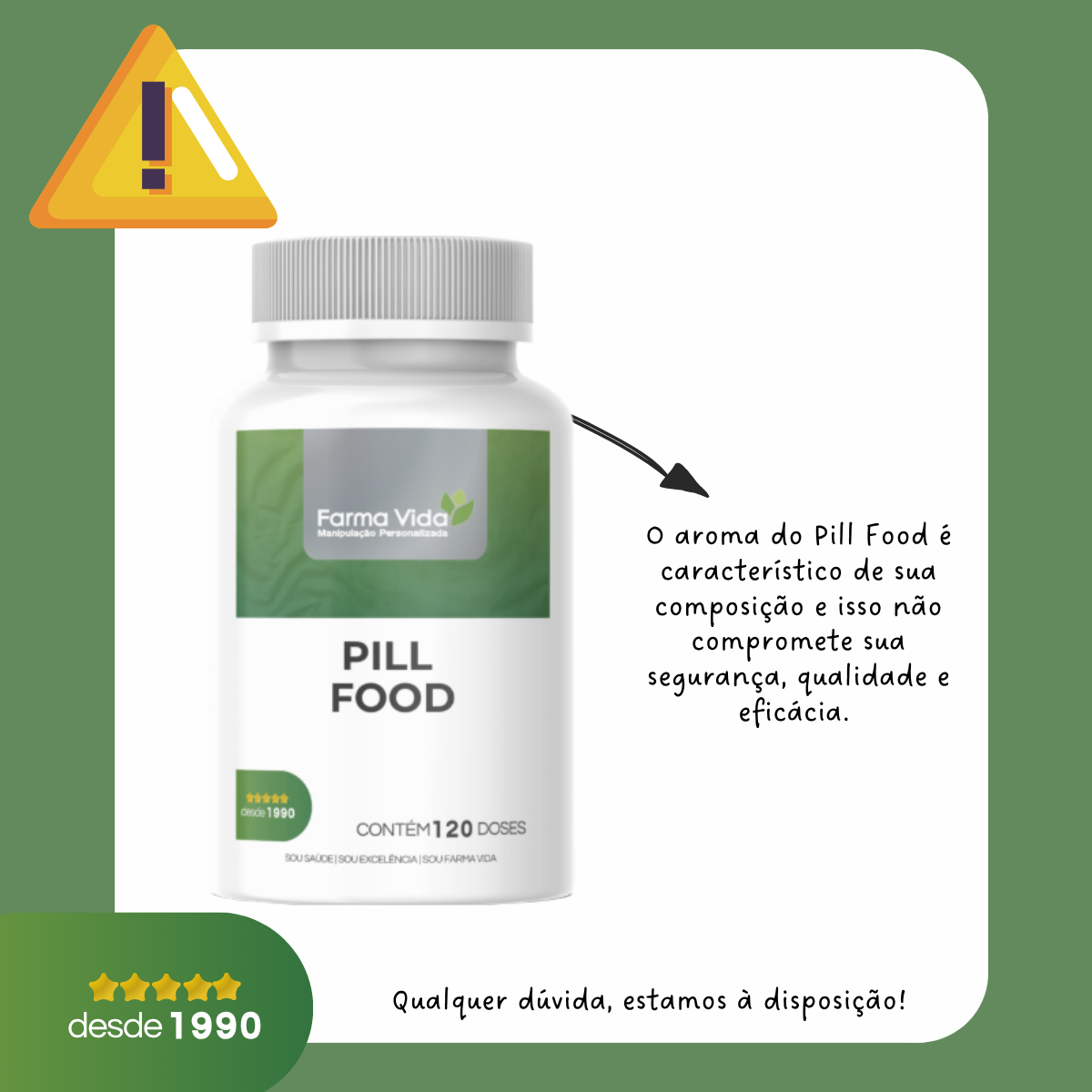 Pill Food - 120 Doses