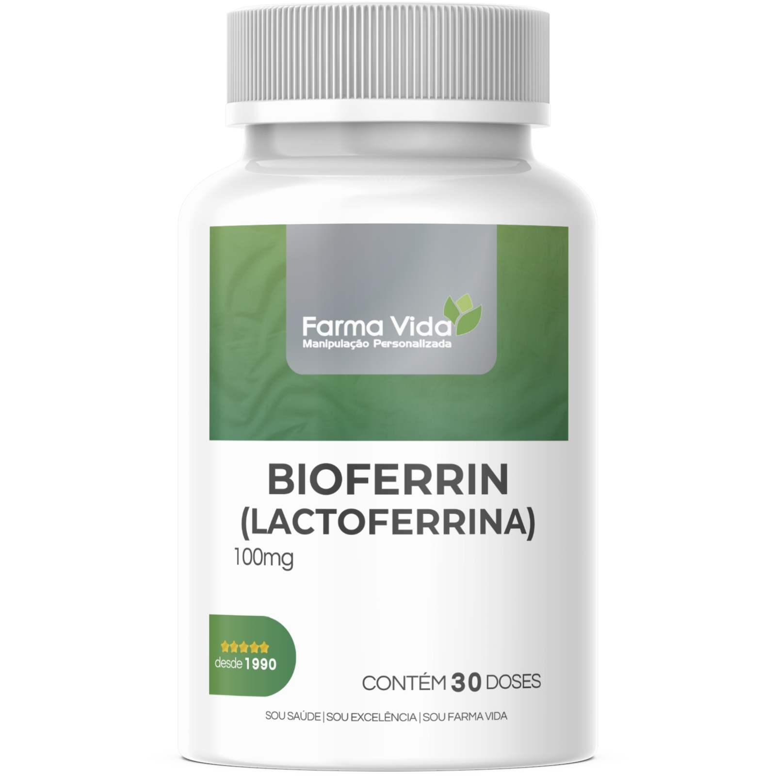 Bioferrin (Lactoferrina) 100mg - 30 Doses