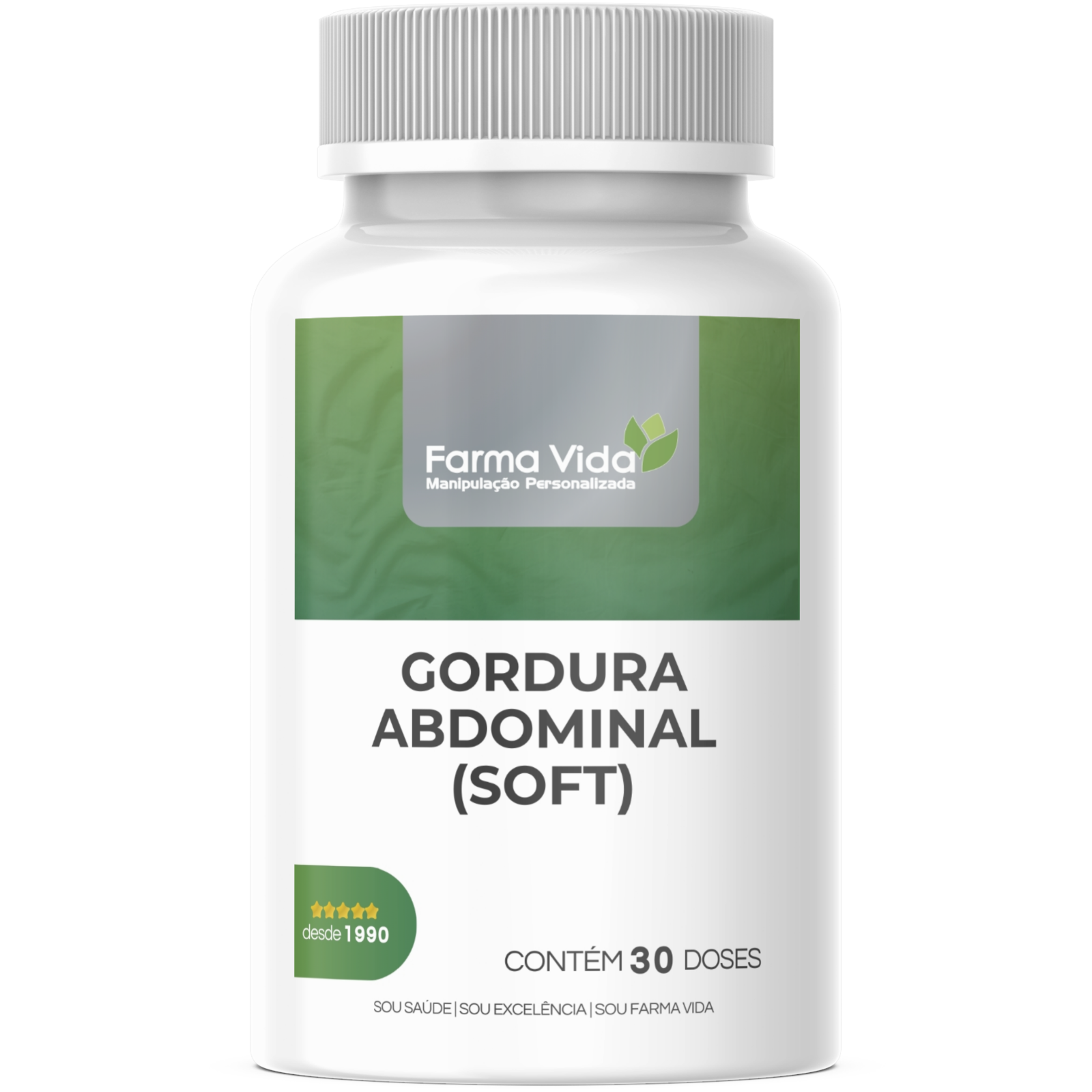 Gordura Abdominal (Soft) - 30 Doses