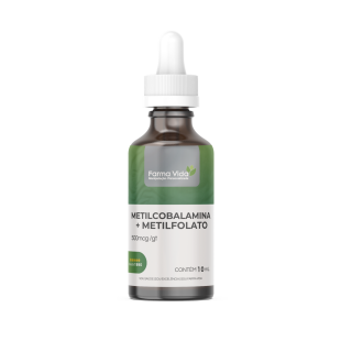Metilcobalamina 500mcg/gt + Metilfolato 500mcg/gt - 10mL