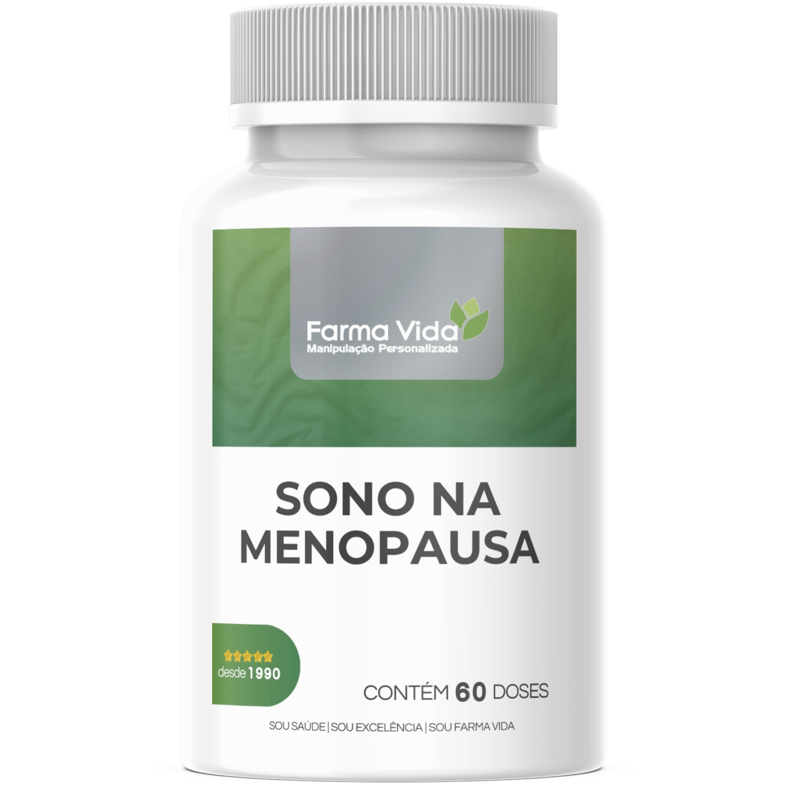 Sono na Menopausa - 60 Doses