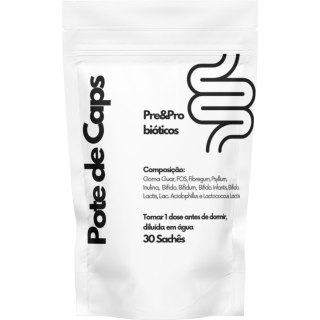 Pre&Probióticos (Pote de Caps) - 30 Sachês