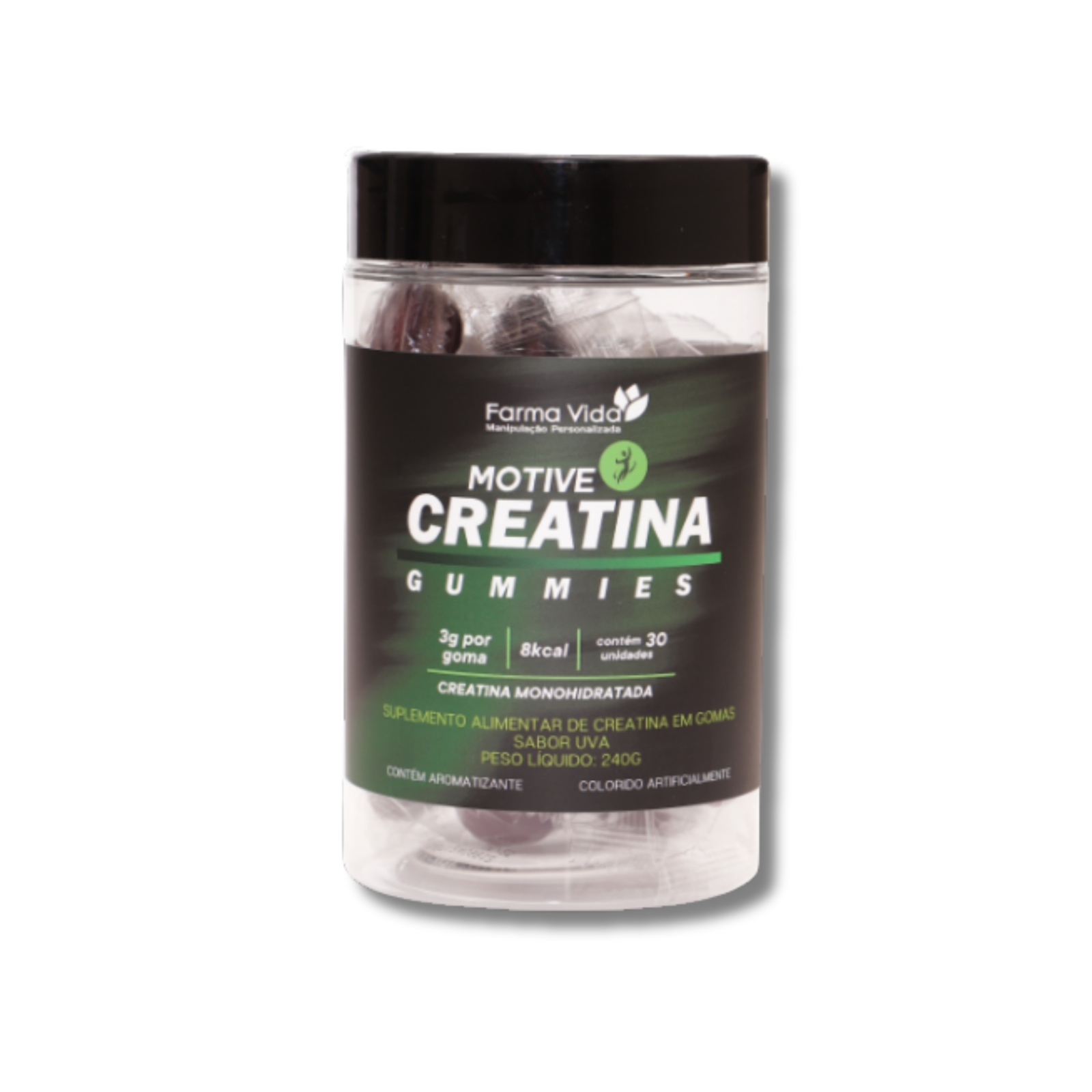 Creatina Gummies (Uva) - 30 Gomas