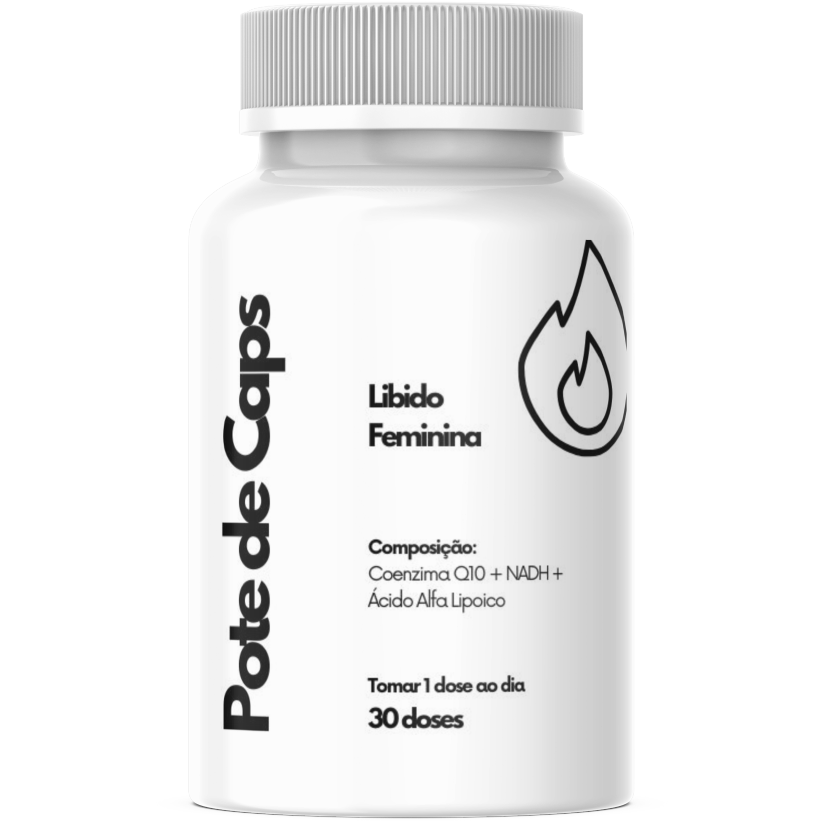 Libido Feminina (Pote de Caps) - 30 Doses