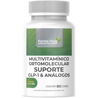 Multivitamínico Suporte (GLP-1 & Análogos) - 60 Doses