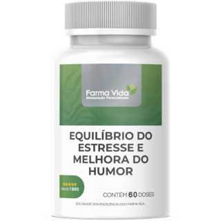 Equilíbrio do Estresse e Melhora do Humor - 60 Doses