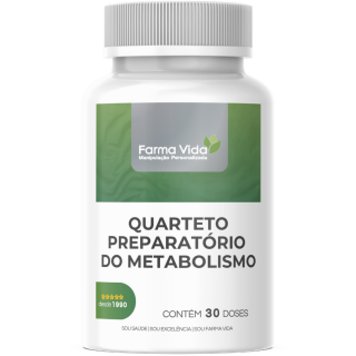 Quarteto Preparatório do Metabolismo - 30 Doses