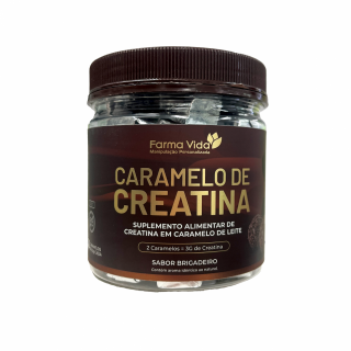 Caramelo de Creatina (Sabor Brigadeiro) - 60un