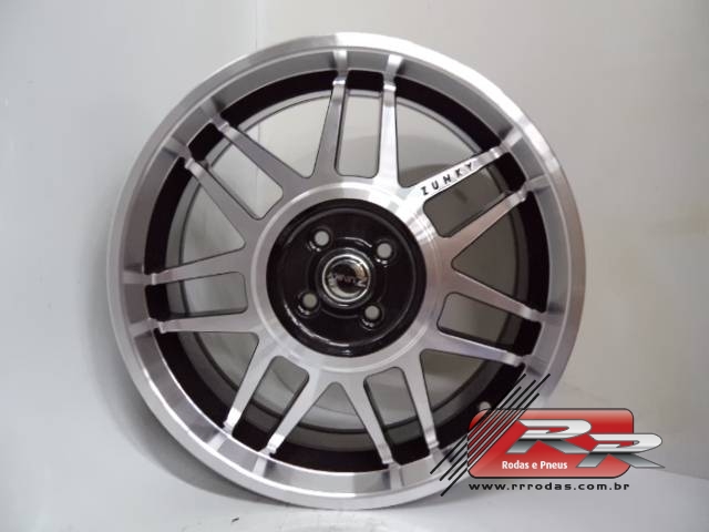 JOGO DE RODA VW SNOWFLAKES REPLICA ZUNKY ZK700 17X6 DIAMANTADO